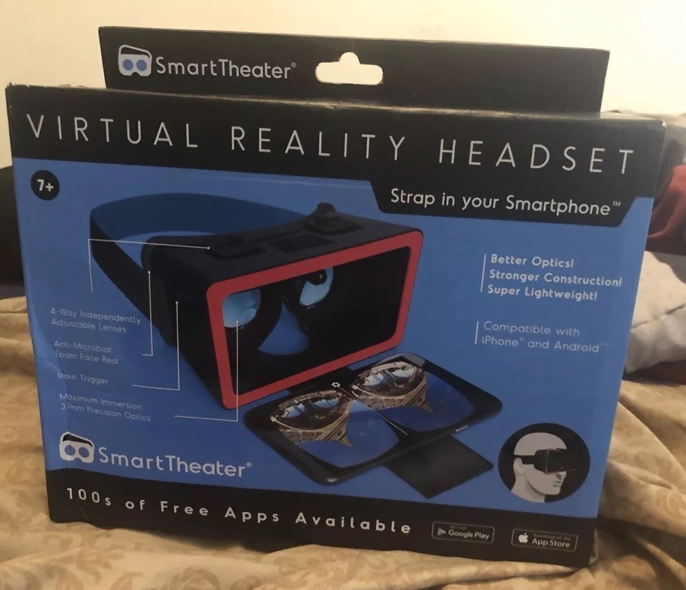 Virtual Reality Headset for SmartPhones (Black)