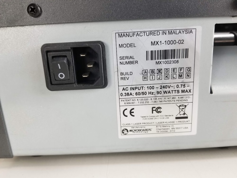 MICROBOARDS MX-1 DISC PUBLISHER