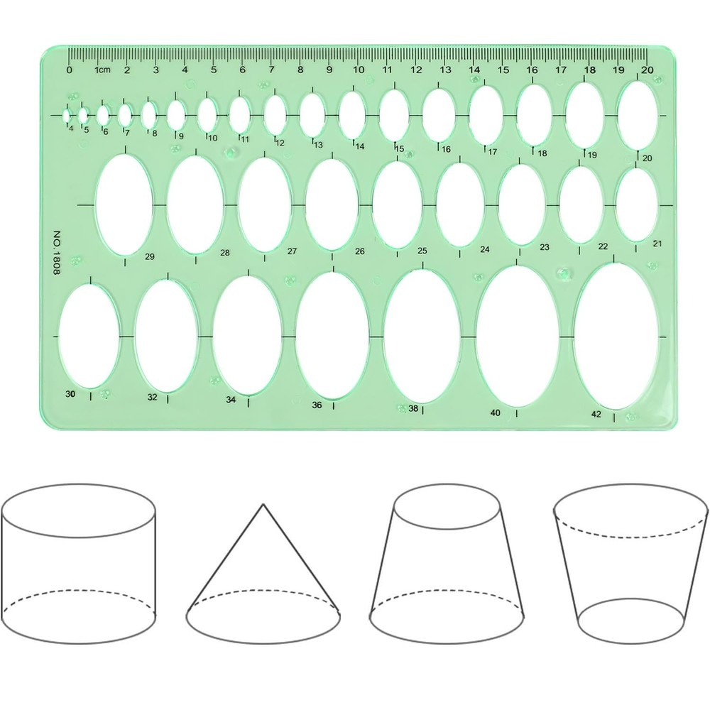 Circle Template Circle Stencil Circle Template for Drawing Round Drafting Dra...