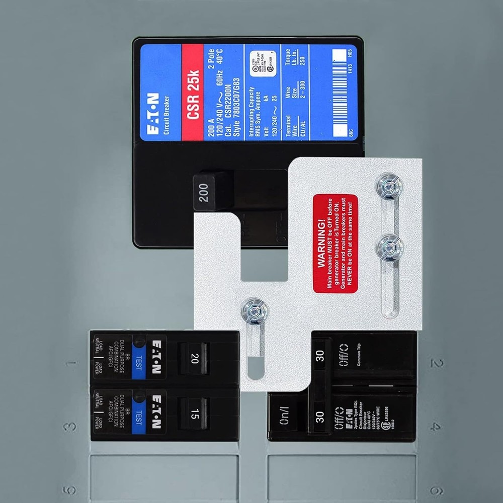 Eaton Cutler Hammer Compatible Generator Interlock Kit - 200 Amp Safety Solution