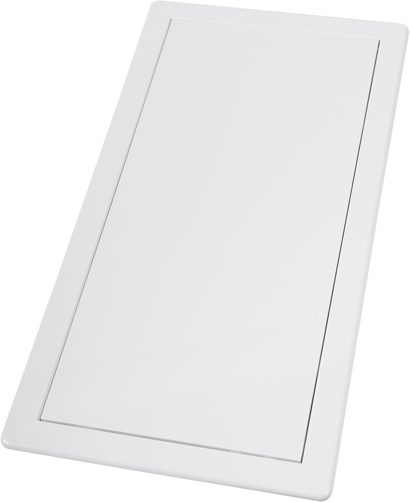 White ABS Plastic Access Panel 8 X 16 Inch (Cut-Out) - Access Panel with Door fo