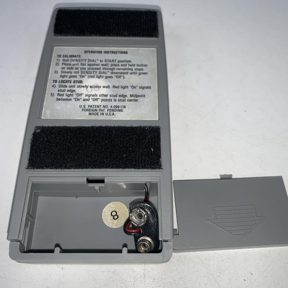 Vintage Zircon StudSensor 2 Electronic Wall Stud Finder Works II Working Tested