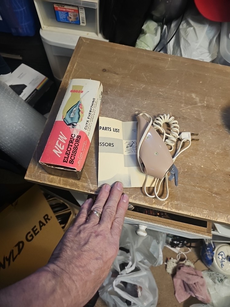 Vintage Electric Scissors Thor Bead Snips