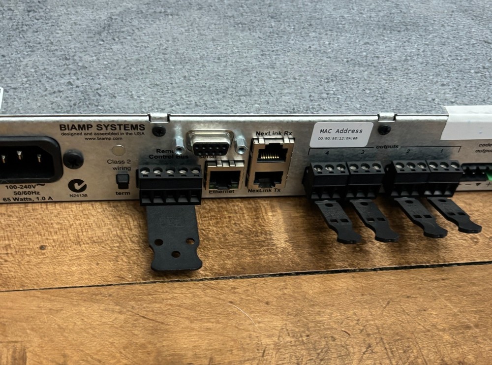 Biamp Nexia VC Video Conference DSP Digital Audio Processor System (A)