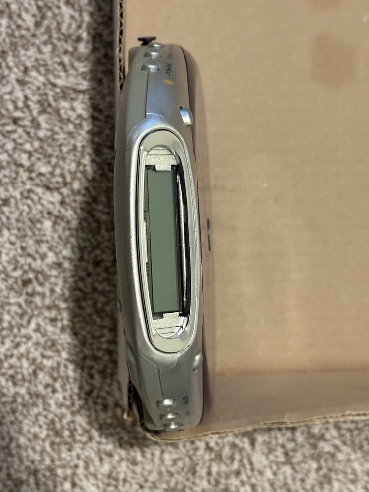Durabrand CD-855 Portable CD Player LCD Display Purple Silver Random