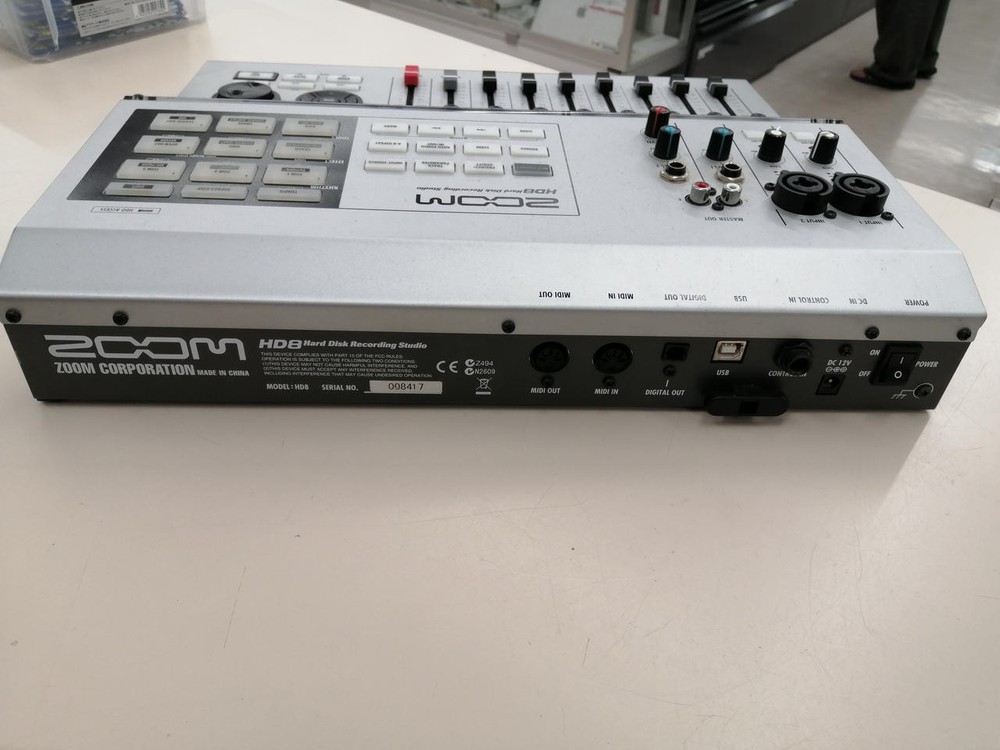 Zoom HD8 Hard Disk Multitrack Recorder MTR Digital Studio | USED Japan