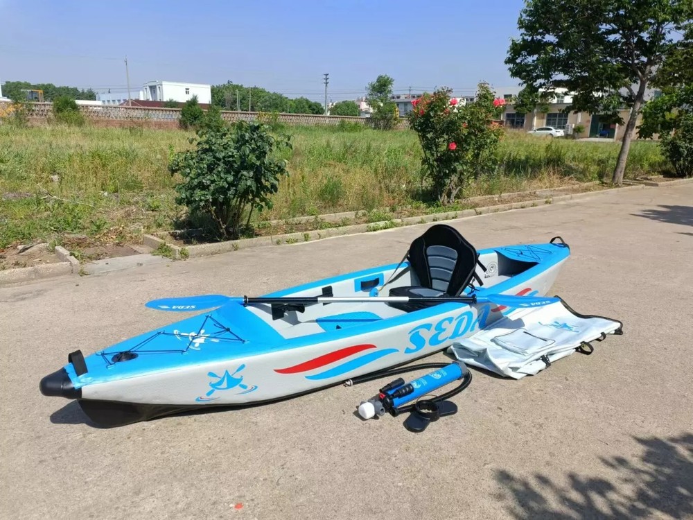 Seda Inflatable Kayak, single kayak K1, full set