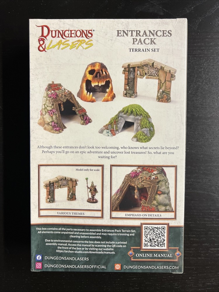 Dungeons & Lasers: Entrances Pack Terrain Set