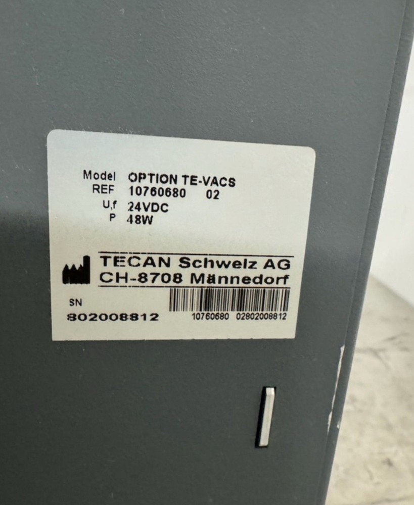 TECAN OPTION TE-VACS VACUUM UNIT/CONTROL UNIT 10760680