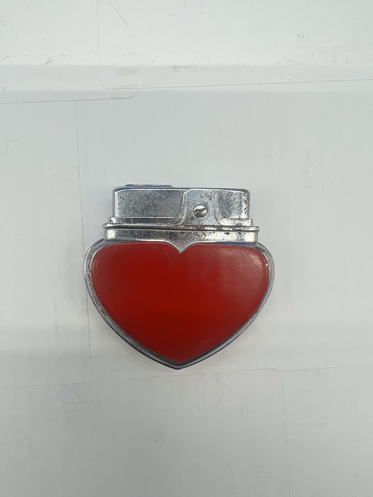 VTG Japan CMC Continental Mini Cigarette Lighter Silver Hearth