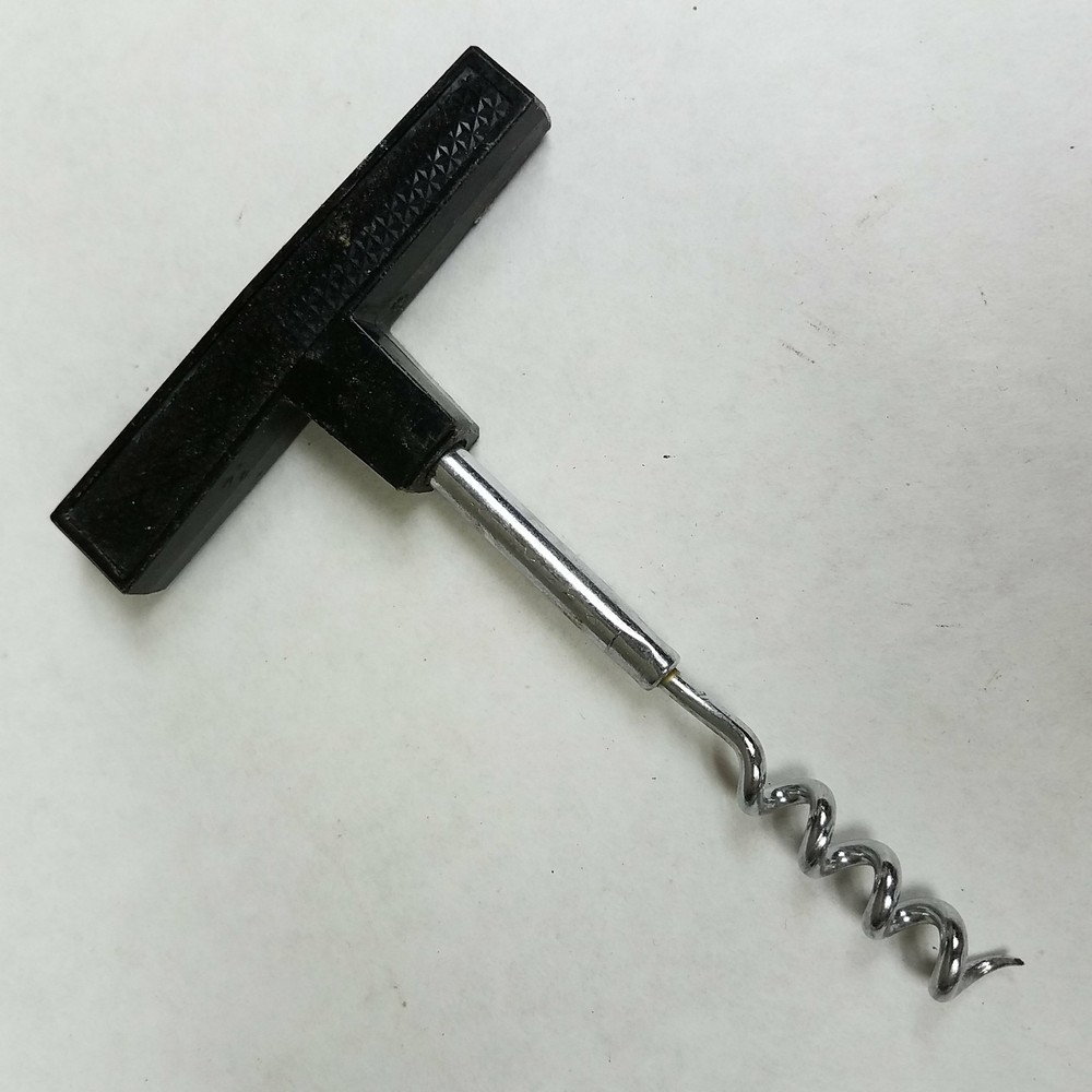 Black Handle Corkscrew