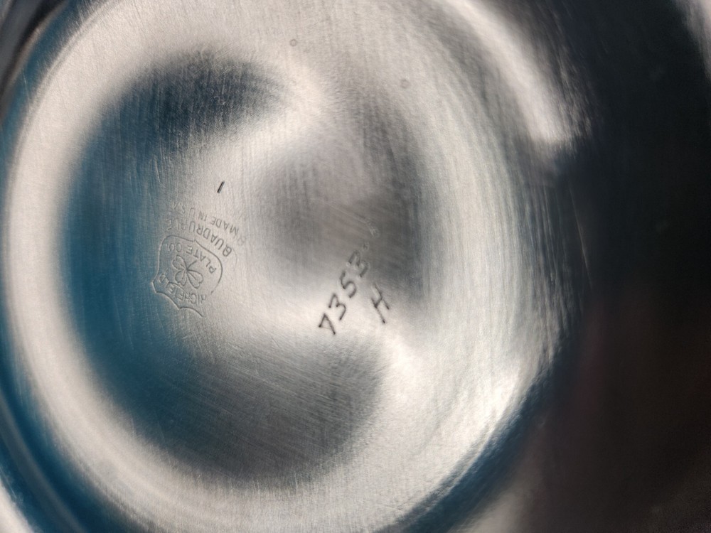 Richfield Plate Co. Silverplated Covered Dish