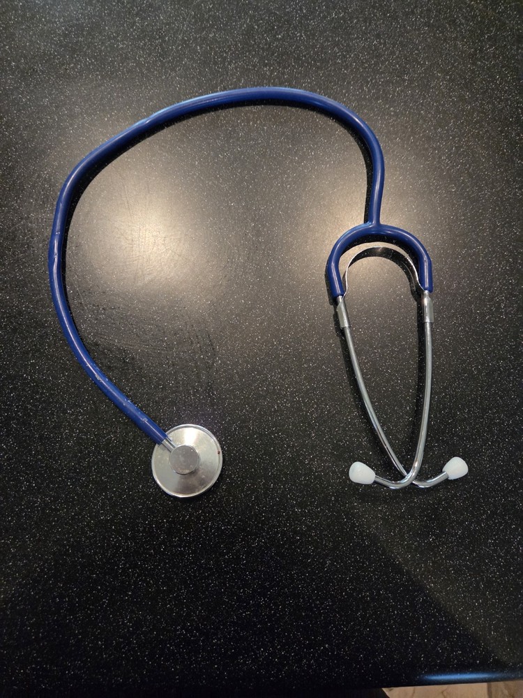 Vintage Blue Stethoscope