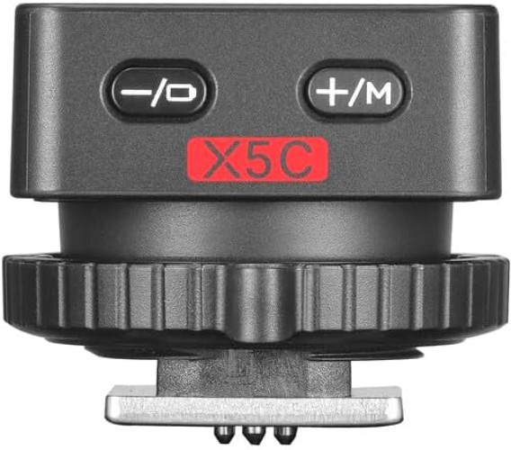 Versatile X5C TTL Flash Trigger - Canon Compatible, Supports Multiple Flashes