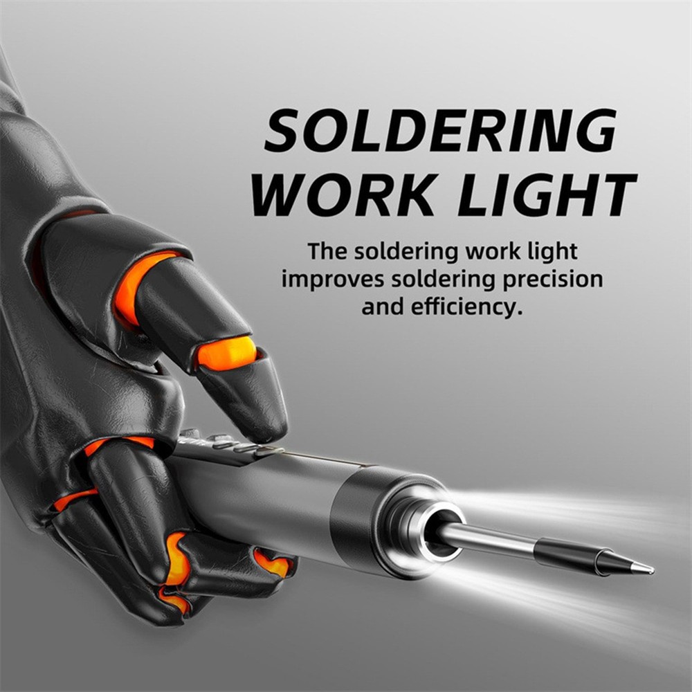 USB Digital Display Charging Soldering Iron Three-gear Temperature Adjustment