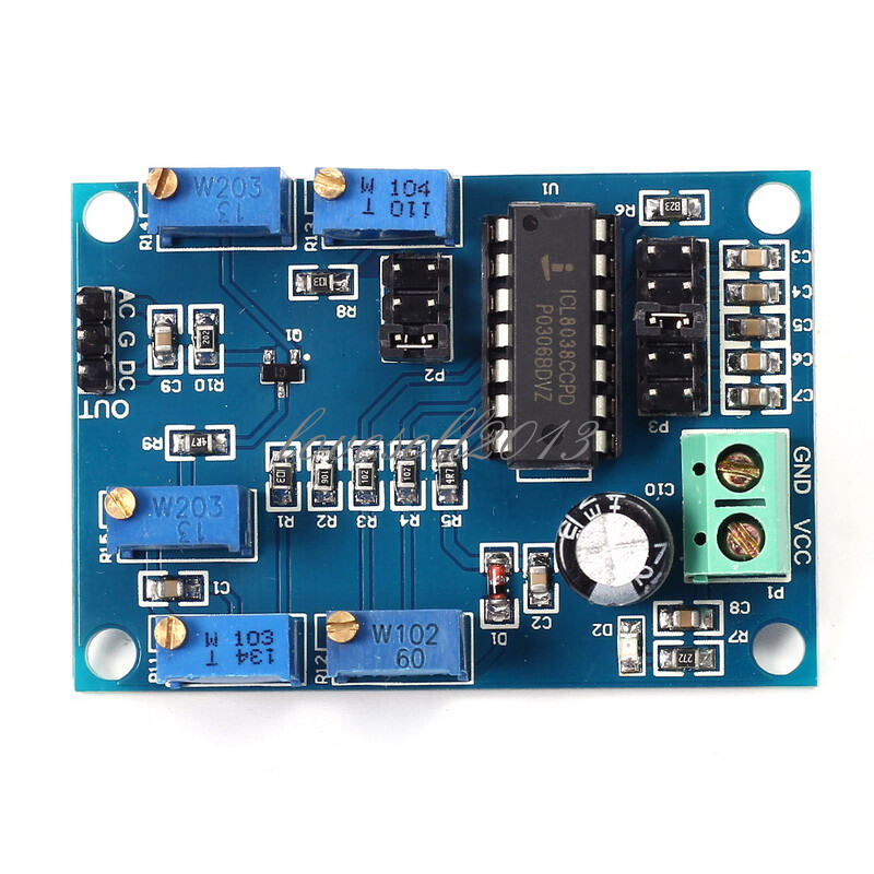 ICL8038 Medium/Low Frequency Waveform Signal Generator Sine Wave Signal Source