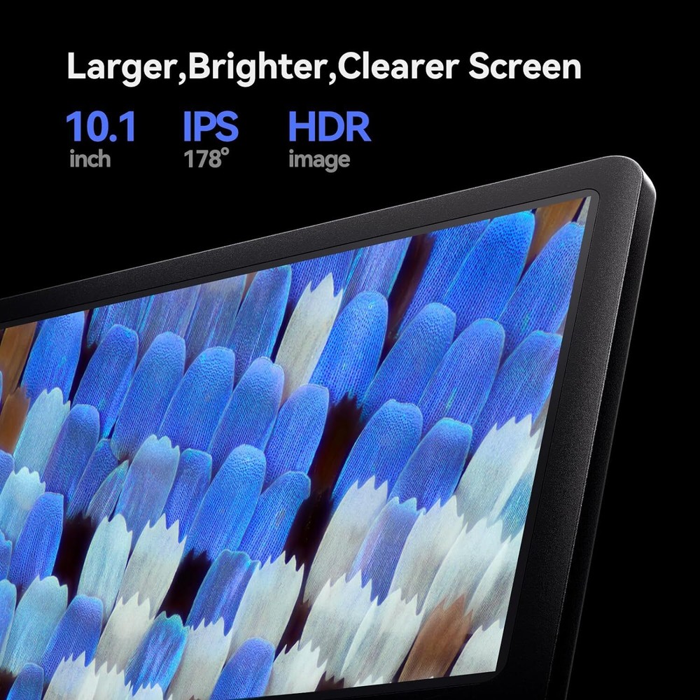 TOMLOV DM602 Flex 2000X Digital Microscope Adults Soldering Microscope 144-LED