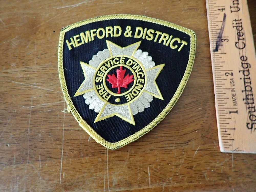 HEMFORD DISTRICT CANADA VEST PATCH OBSOLETE BX SP#461