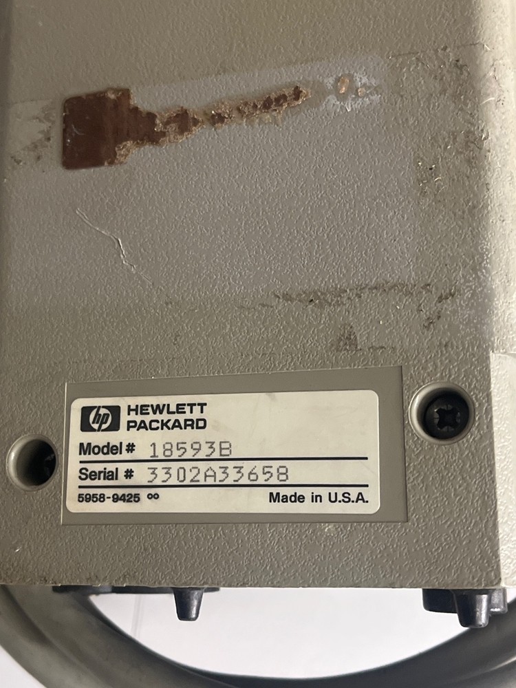 HP 18593B 7673B Automatic Liquid Sampler Injector - GC Tower
