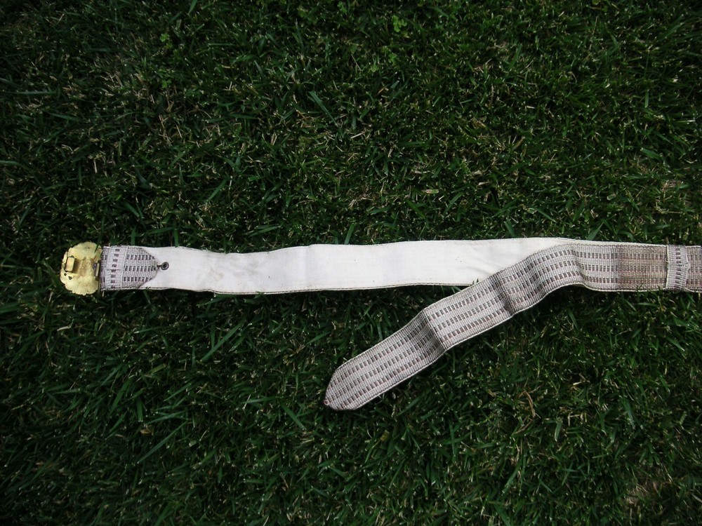 Officer's parade military belt