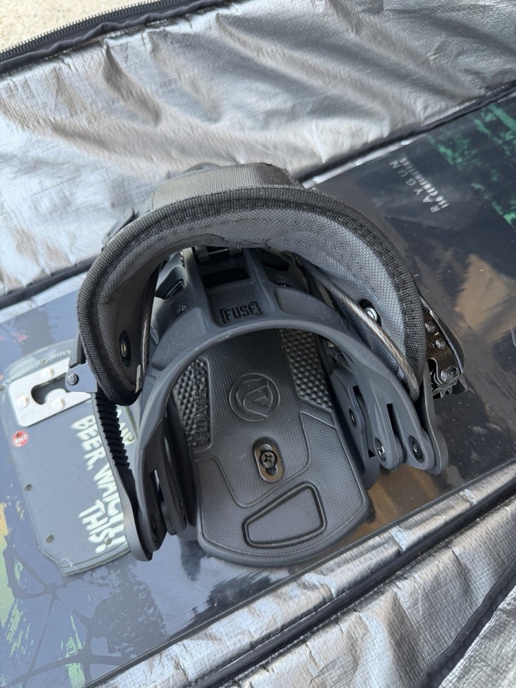 K2 Raygun Snowboard 156 bindings