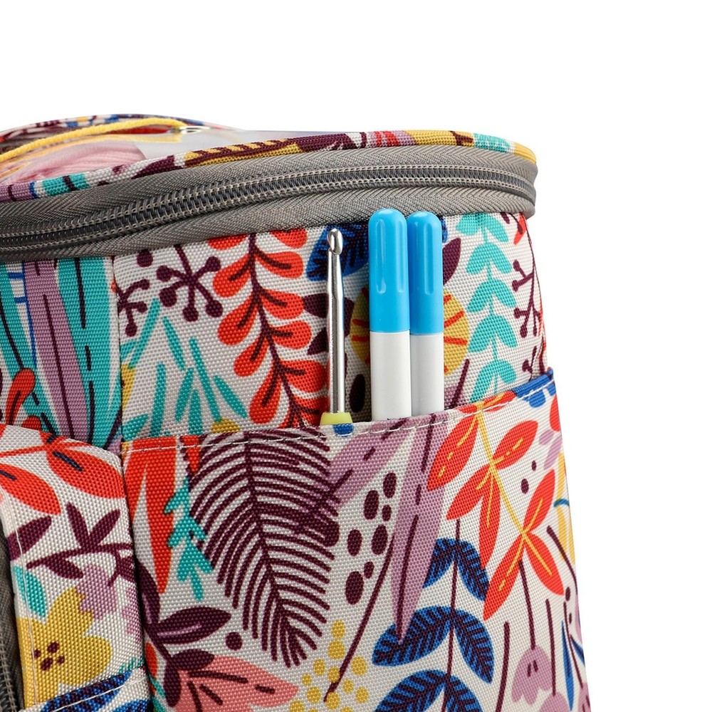 Knitting Bag with Hole Visible Container Case Knitting