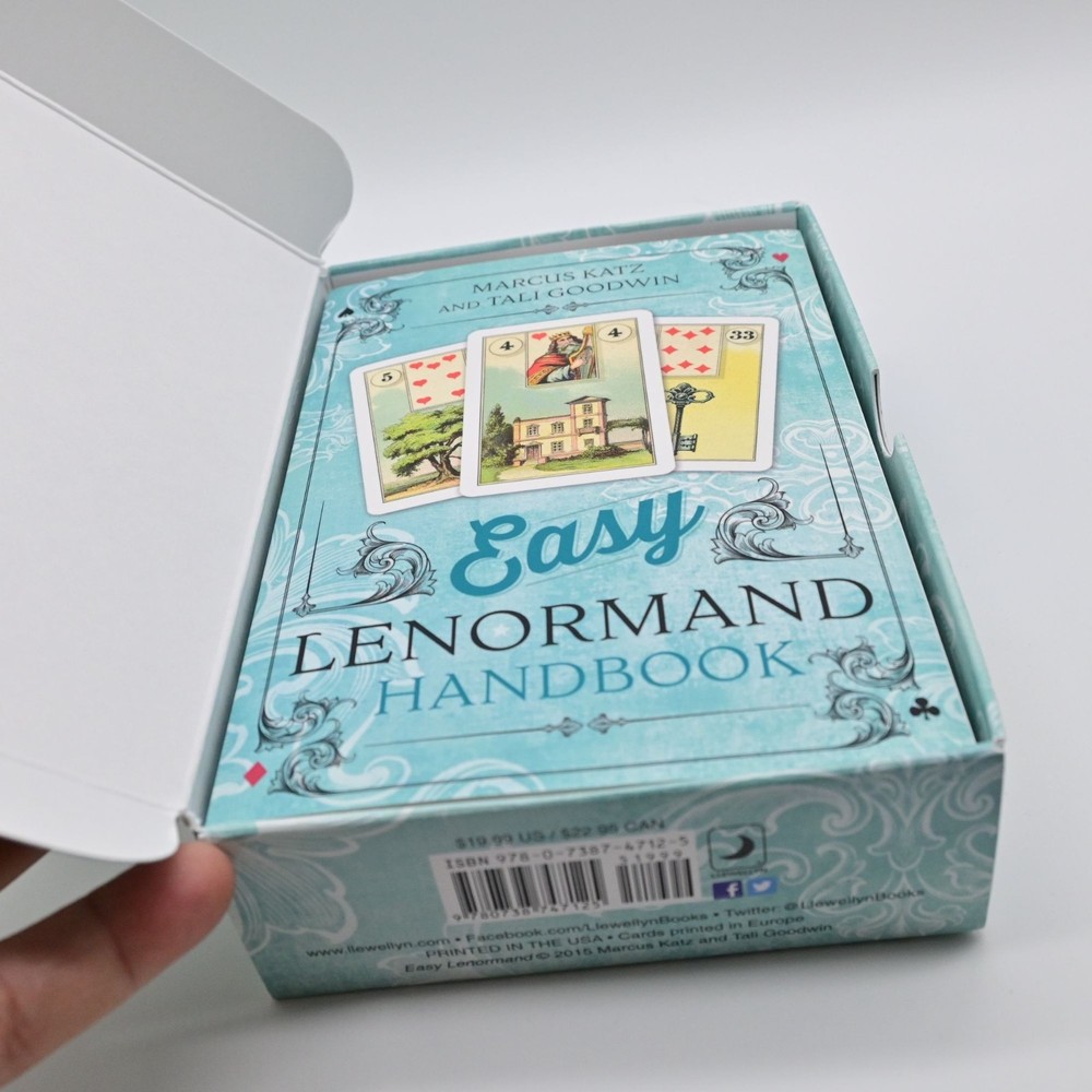 Easy Lenormand Divination by Marcus Katz and Tali Goodwin