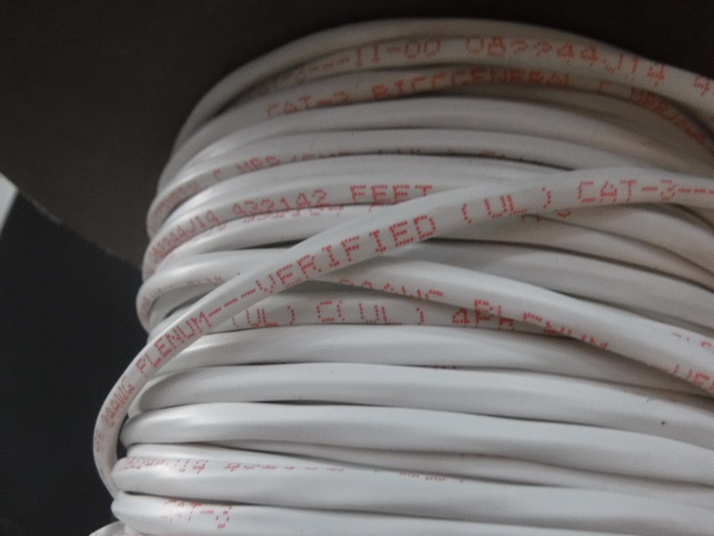 Cat-3 BICCGENERAL C MPP/CMP (UL) C(UL) 4PR 24AWG PLENUM White Cable