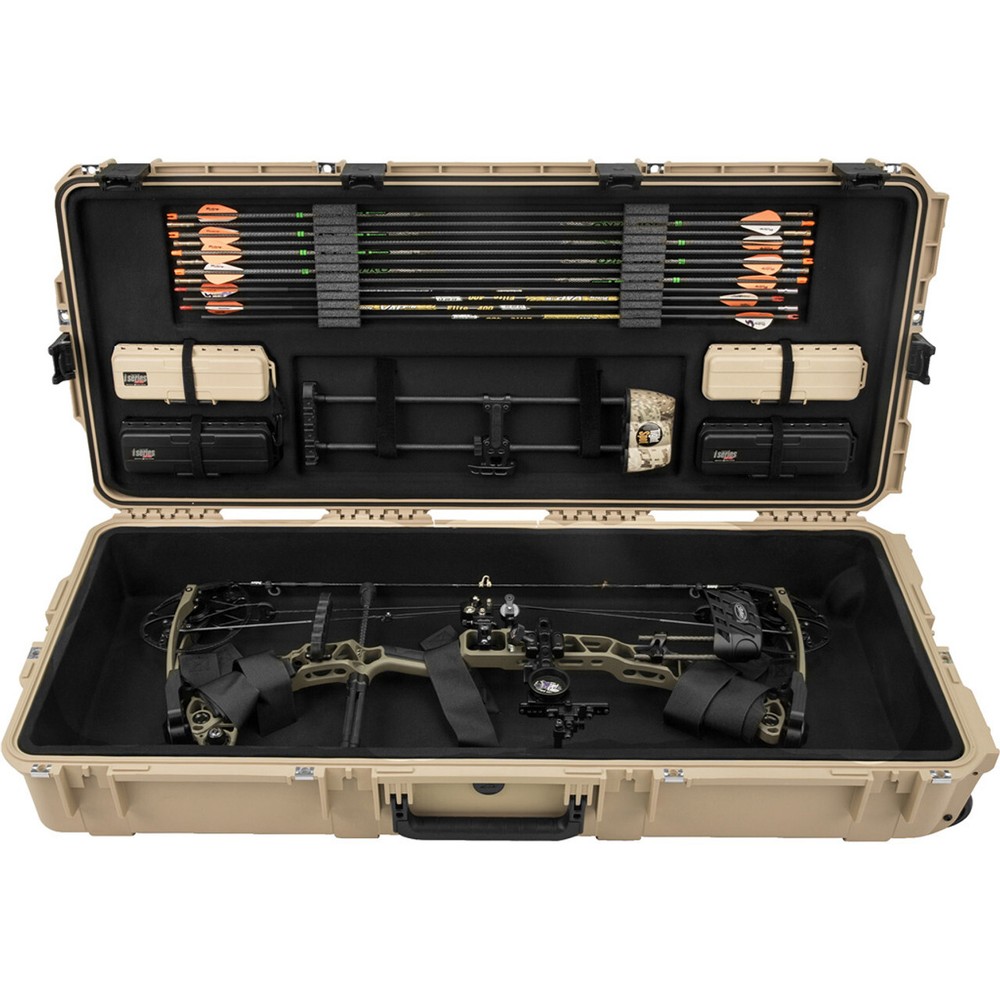 SKB iSeries Mathews Deluxe Large Parallel Limb Bow Case - Green or Tan