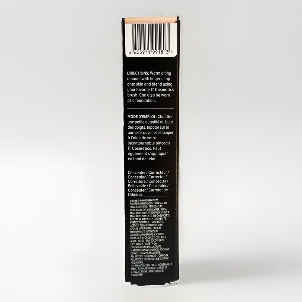 IT Cosmetics Bye Bye Under Eye Concealer Full Coverage Anti Age Waterproof .40oz