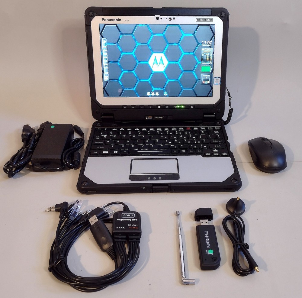 TOUGHBOOK LAPTOP/TABLET: CF-20 ; Radio Programming, Digital, Logging & SDR Apps+