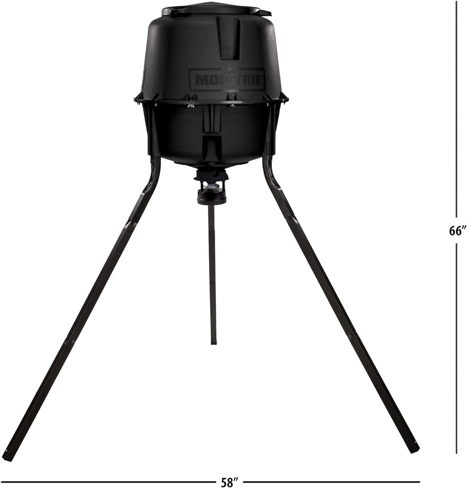 Deer Feeder Standard - 30-Gallon - Quick-Lock Hopper System - Digital Timer Con