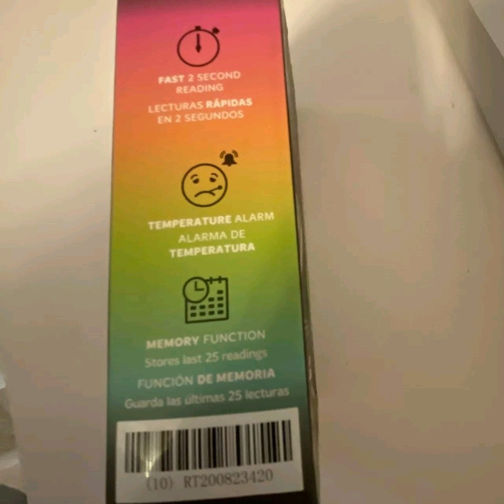 Tomee Tippee No Touch Forehead Thermometer THD2FE LCD Display 2 Second Reading