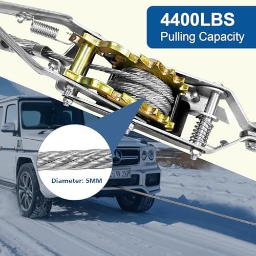 Come Along Winch Puller with Lifting Slings