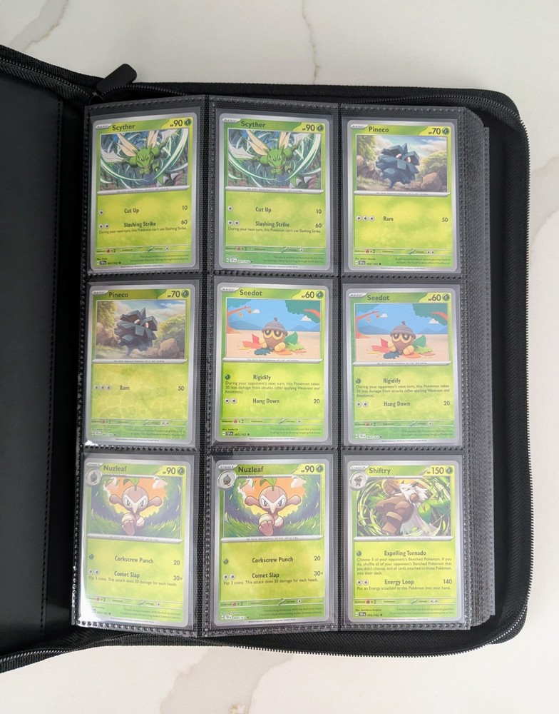 Pokémon Temporal Forces Complete Master Set /w Binder + Promos!