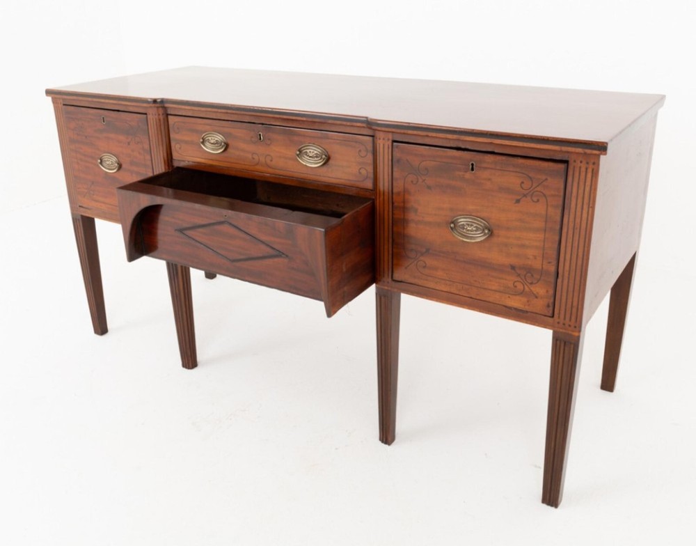 Regency Sideboard Mahogany Antique Server Buffet
