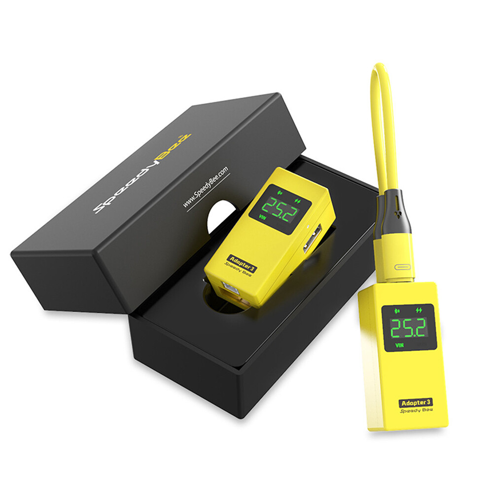 Speedybee Adapter 3 Voltage Checker Adapter Charger Wireless Blackbox Analyzer
