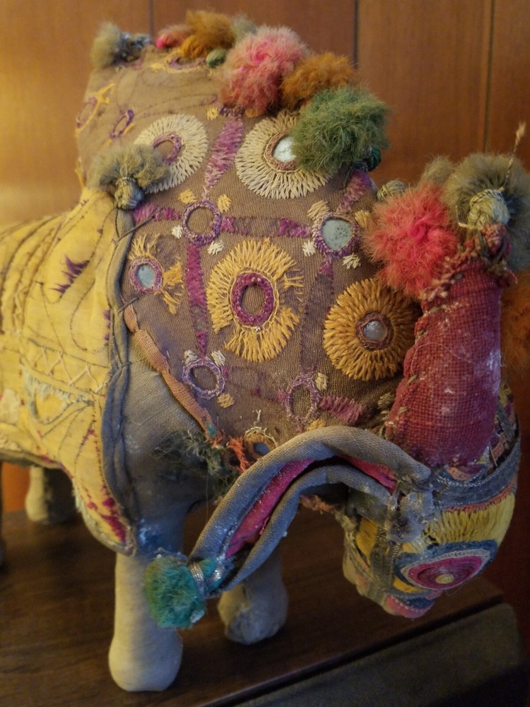 ANTIQUE DONKEY/MULE ***CLOTH, STUFFED***