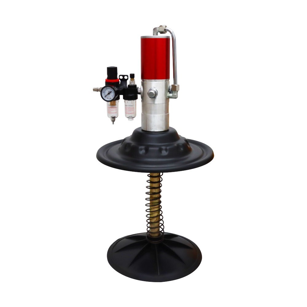5gal Pneumatic Compressed Grease Injector 20L with Pressure Meter Adjustable