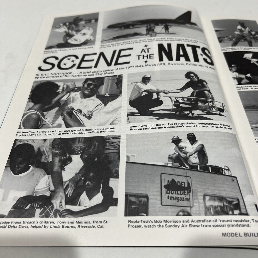 Vintage Model Builder Magazine October 1977