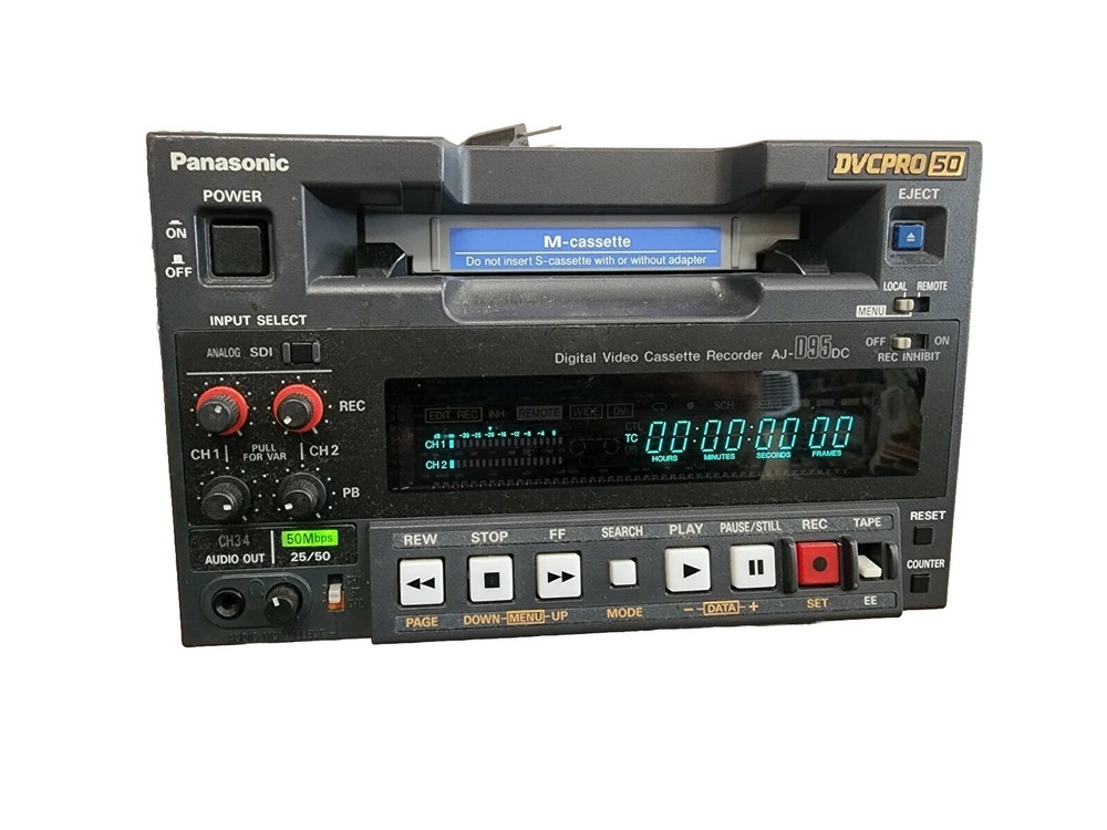 Panasonic AJ-D95dc DVCPRO50 M-Cassette Professional