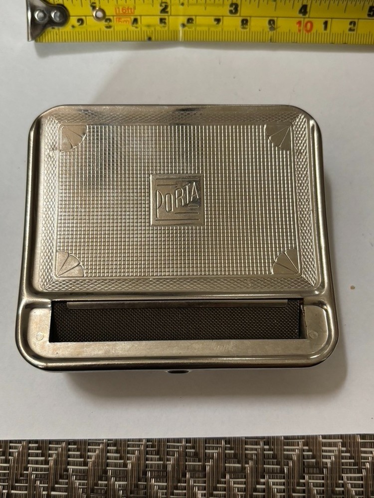 Vintage Porta Cigarette Roller and Case
