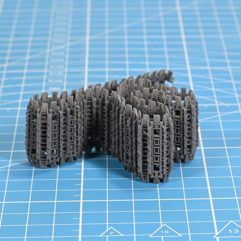 1/35 3D printed E-100 tank tracks Model Kit Unpaintedt-
