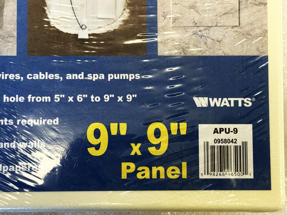 WATTS Spring Fit Acess Panel 9"x9" APU-9
