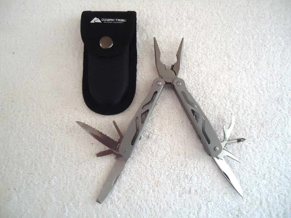 Used ? Ozark Trail Multi Tool In Case " Great Gift Item "