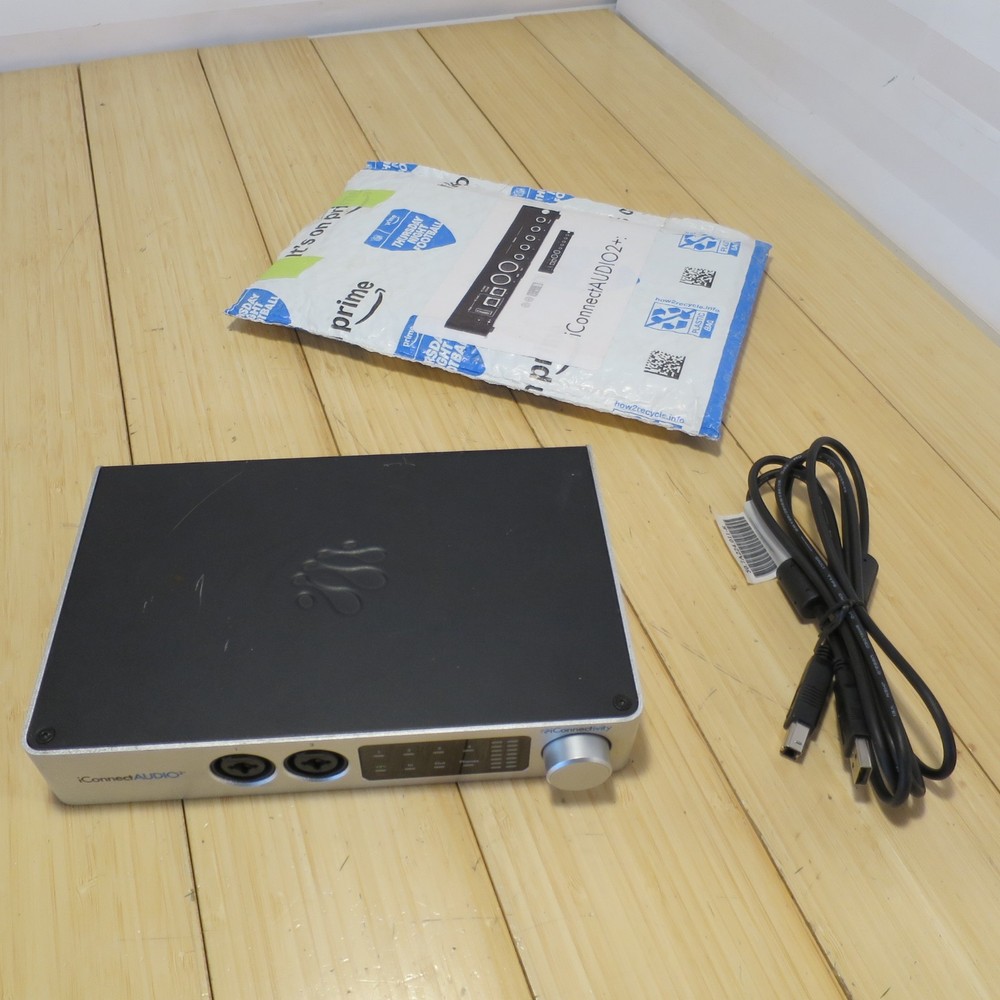 iConnectivity iConnectAUDIO2+ USB Audio Interface MIDI I/O Phantom Power