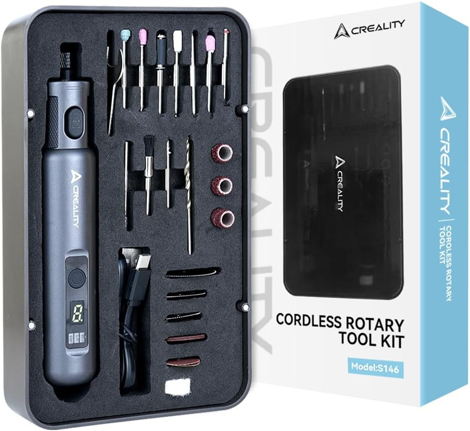 Cordless Rotary Tool Kit with 24PCS Accessories,Multi-Functional, 6 Variable Spe