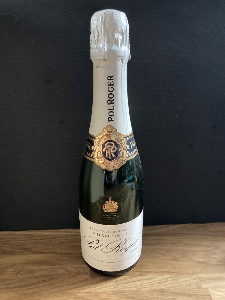 POL ROGER CHAMPAGNE EMPTY DUMMY DISPLAY BOTTLE 35.5CL USED