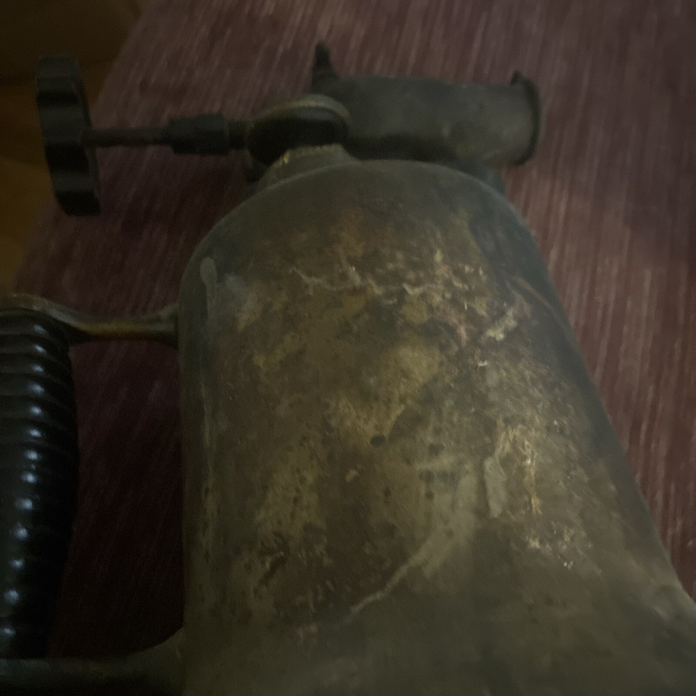 Gasoline Brass Torch Antique. Untested