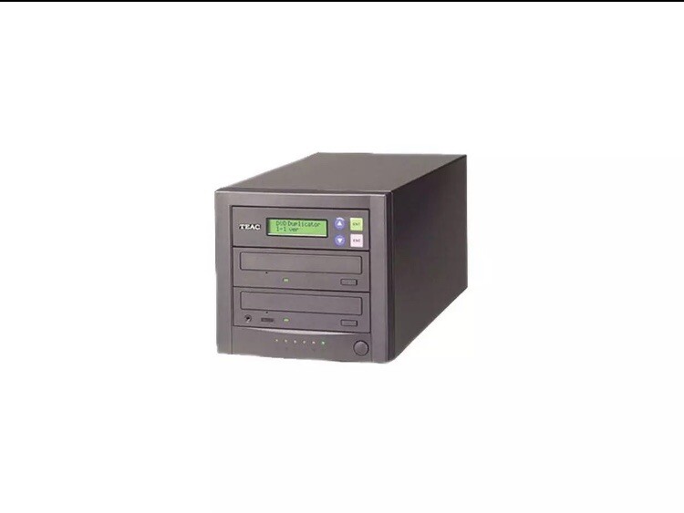 TEAC Black 1 to 1 8M Buffer Memory Stand-Alone 16x CD/DVD Duplicator Model DVW/D
